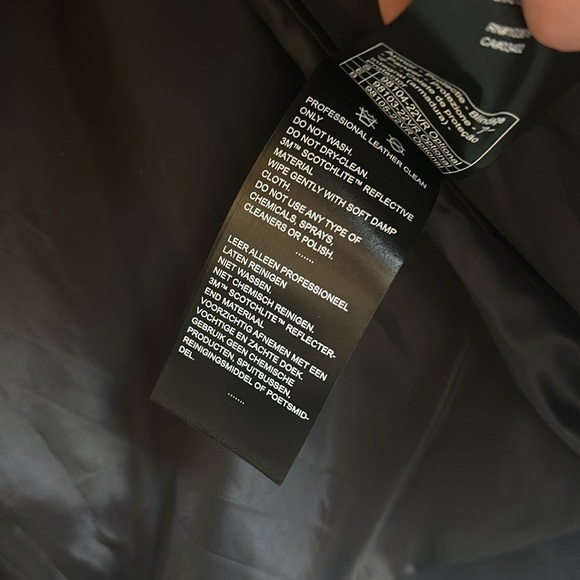 NWT Harley Davidson Men's Portage Brown Leather Riding Jacket Size Small - Picture 8 of 11